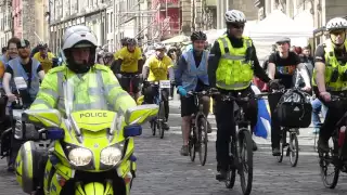 Pedal on Parliament, Edinburgh April 2016