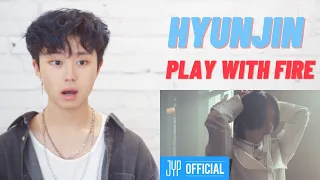 Hyunjin "Play With Fire (Ft. Yacht Money)" (원곡 : Sam Tinnesz) [Stray Kids : SKZ-PLAYER] | REACTION