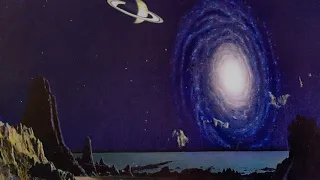 Слайд шоу из картин о космосе под музыку