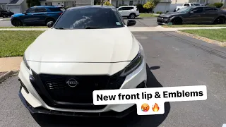 Nissan Altima SR 2019 Front lip & Emblems