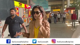 Nushrratt Bharuccha Spotted At Airport Arrival