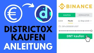 district0x (DNT) kaufen Anleitung ✅ Schritt-für-Schritt
