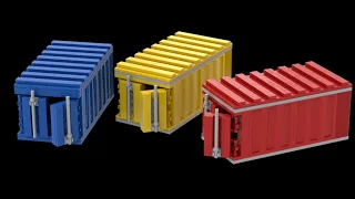 How To Build Lego Container - Tutorial