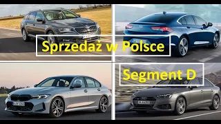 Sprzedaż aut | Segment D | BMW w czołówce | Przegrana Opla