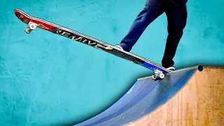 KICKFLIP THE LONGEST *REAL* SKATEBOARD