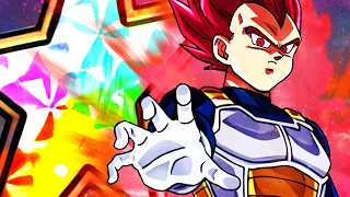 QUESTO DANNO E' INDESCRIVIBILE! 100% GOD VEGETA STR EZA SHOWCASE LINK LVL 10! DBZ: DOKKAN BATTLE ITA