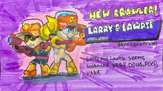 Larry & Lawrie from LEGENDARY🍀 starr drop but in Real Life 🔥| Brawl Stars