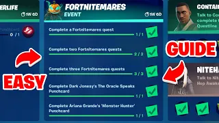 All Fortnitemares Quest Guide in Fortnite Season 8