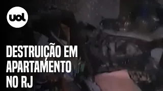 Vídeo mostra destruição em apartamento onde mulheres foram degoladas