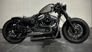 Harley Davidson Sportster Forty Eight 48, Bobber, Customlackierung, 180er, TÜV & Service NEU