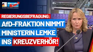 Regierungsbefragung: AfD-Fraktion nimmt Ministerin Lemke ins Kreuzverhör! - AfD-Fraktion Bundestag