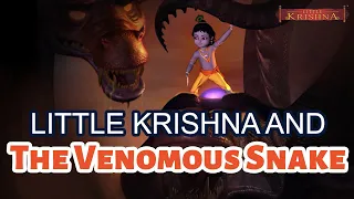 Little Krishna and the Venomous Snake