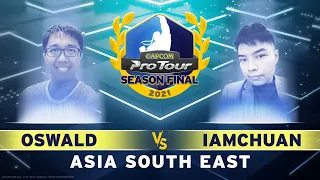 Oswald (Balrog) vs. IamChuan (Guile) - FT5 - Capcom Pro Tour 2021 Season Final Asia South East