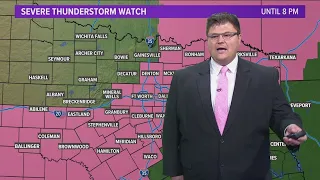 DFW weather: rain coming through North Texas Friday