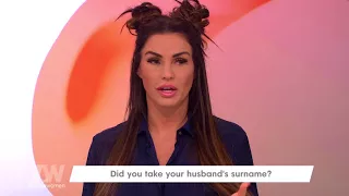 Jane Agrees That it's Simpler to Keep Your Own Name | Loose Women
