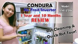 CONDURA No Frost Inverter Refrigerator 1 Year Review | VLOG #71 ♥ The Newbie Mommy ♥