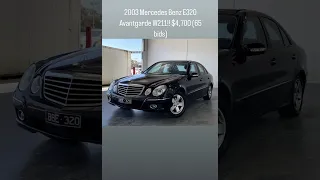 2003 Mercedes Benz E320 Avantgarde W211!! #Mercedes #W211 #MercedesBenz