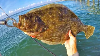 Timing is Everything for a Flounder Limit (Bay Flounder Fishing)