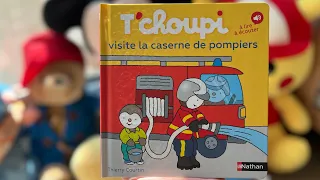 #tchoupi  visite la caserne de pompiers 🚒👩‍🚒