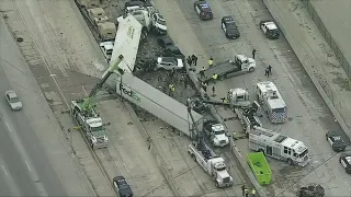 Massive 70-100 vehicle pileup in Fort Worth, Texas