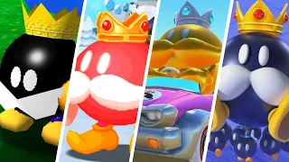 Evolution of King Bob-omb in Super Mario Games (1996-2021)