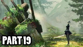 NieR: Automata Let's Play - Part 19 | THE FOREST KING