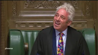 John Bercow kündigt Rücktritt an (Deutsch)