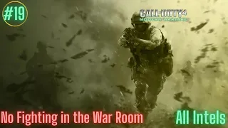 Call of Duty 4: Modern Warfare | Walkthrough | All intel | Part 18 | No Fighting in the War Room