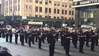 2014 NYC Veterans Day Parade  - Marine Corps (November 11, 2014)