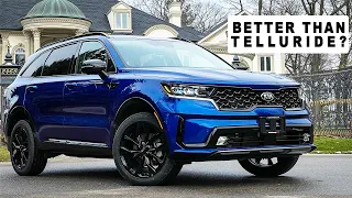 2021 Kia Sorento SX Turbo, ditch the Telluride? Here's why you should pick the new Sorento.