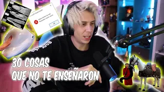 RUBIUS REACCIONA * 30 Cosas que NO te ENSEÑAN en la ESCUELA😮