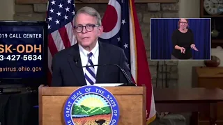 State of Ohio Governor DeWine full news conference addressing coronavirus in Ohio 11/30/2020