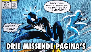 64. Drie missende pagina's in de Nederlandse editie van Amazing Spider-Man 254!