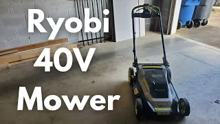 Ryobi 40 Volt Self Propelled Lawn Mower - BEWARE - WATCH BEFORE BUYING!