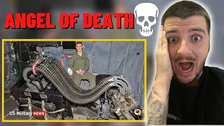 British Guy Reaction To This is America's AC 130 Gunship on Steroids