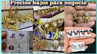 Tienda más GRANDE Y SURTIDA en joyería de ORO LAMINADO POR MAYOREO 🤩 Hello Kitty, Mickey🤩