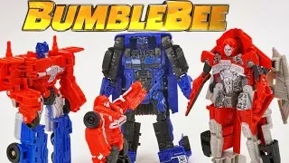Transformers Bumblebee Movie Toys Speed and Power Series Shatter Dropkick Taking out Cliffjumper
