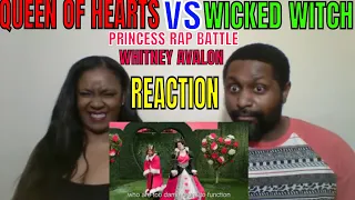 WHITNEY AVALON - QUEEN OF HEARTS vs WICKED WITCH: Princess Rap Battle REACTION