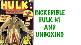 MY INCREDIBLE HULK 1 & UNBOXING! #marvel #marveluniverse #incrediblehulk #unboxing #actionfigures