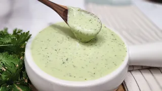 COMO HACER MAYONESA VERDE CASERA - UNA RECETA MUY FÁCIL Y RAPIDA