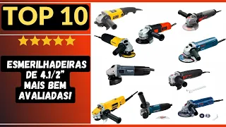 Top 10 esmerilhadeiras de 4.1/2” mais bem avaliadas! Conheça e compare as opções!