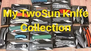 My TwoSun Knife Collection  Just gone TwoSun Crazy !!