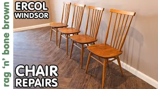 Repairing & Restoring Ercol Windsor 684 Dining Chairs