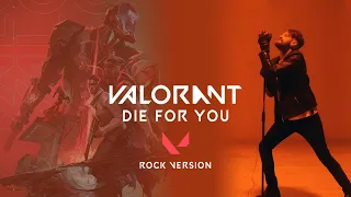 Merge - Die For You, @valorant Champions 2021, ft. @GrabbitzMusic (Rock version)