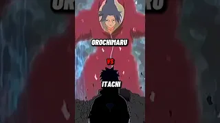 Orochimaru vs Itachi , Who is stronger