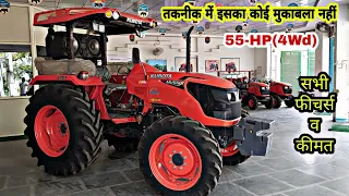 #tractorandfarming Kubota MU 5501 4WD 55 hp Tractor | Walk around, review and specifications