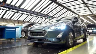 Ford Focus production at the Ford Saarlouis plant in Germany