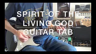 Spirit of the Living God | Vertical Worship [Guitar Tab + GT1000 Patch Info]