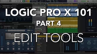 LOGIC PRO X 101 - #04 Audio Edit Tools, Snap Modes & Edit Functions