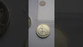 Один полтинник 1924 г Т.Р (точка отдельно) odin poltinnik soviet silver coins